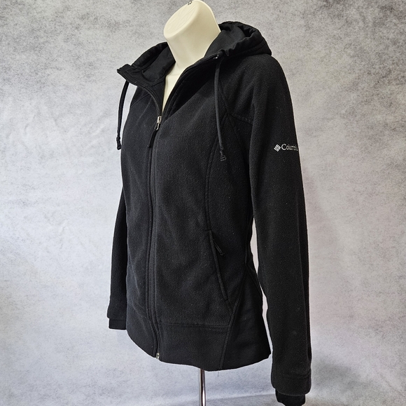 Vintage COLUMBIA SPORTSWEAR Black Full Zip Hoodie - Picture 6 of 12